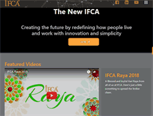 Tablet Screenshot of ifca.com.my