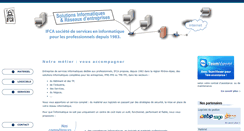 Desktop Screenshot of ifca.fr