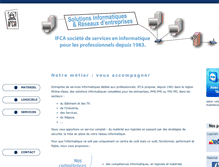 Tablet Screenshot of ifca.fr